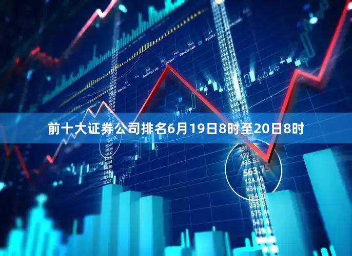 前十大证券公司排名6月19日8时至20日8时