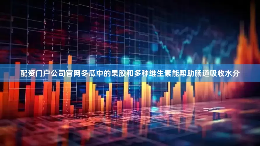 配资门户公司官网冬瓜中的果胶和多种维生素能帮助肠道吸收水分